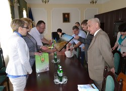 Meeting with delegation of State Higher Vocational School in Sanok, Poland